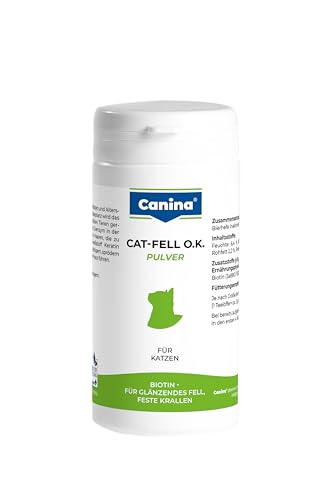 Canina Pharma CAT Fell O.K. Pulver, 50 g, S von Canina