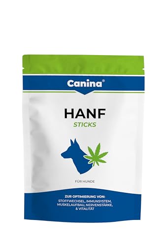 Canina Pharma Hanf Sticks Gesunder Snack für Zwischendurch, 500 g, neutral von Canina