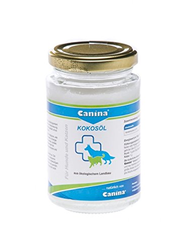 Canina Pharma Kokosöl 2 x 200ml = 400 ml - für Hunde und Katzen von Canina