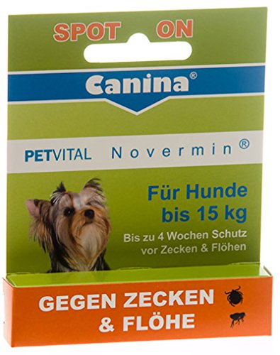 Canina Pharma PETVITAL Novermin für kleine Hunde 2ml, Hundepflege, Tierpflege von Canina