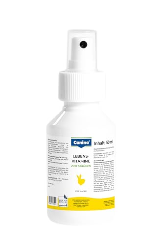 Canina Pharma Petvital Lebensvitamine Nager, 50 ml, klar Canina Pharma Petvital Lebensvitamine Nager, 50 ml, klar von Canina