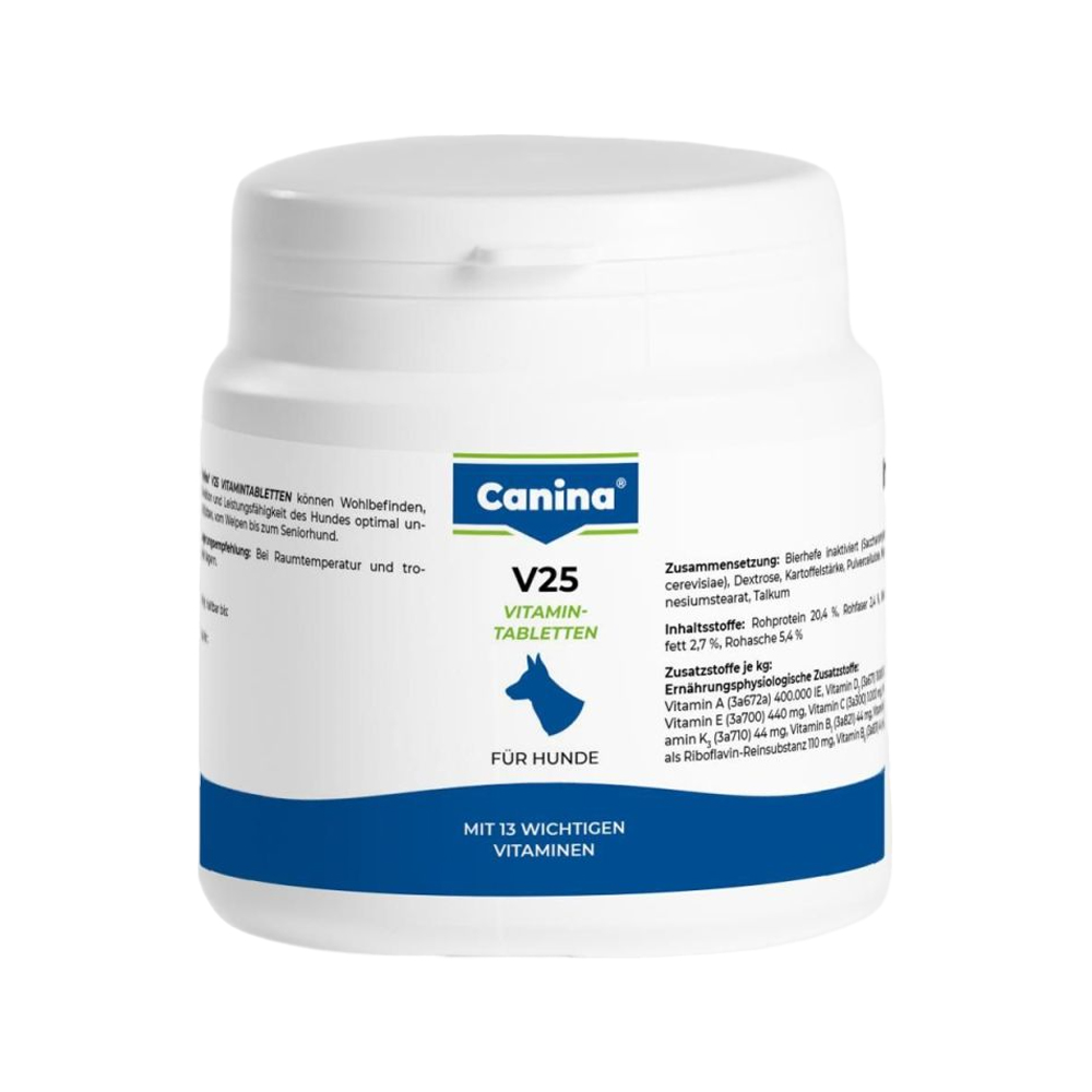 Canina V25 Vitamintabletten - 200 g Canina V25 Vitamintabletten - 200 g von Canina