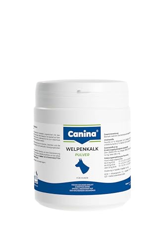 Canina Welpenkalk Pulver, 1er Pack (1 x 0.9 kg), 12071 0, bräunlich von Canina