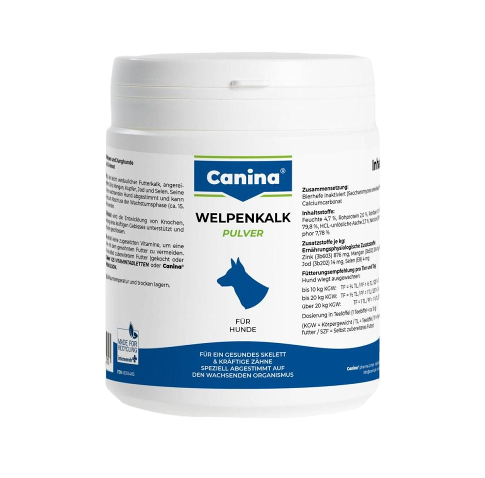 Canina Welpenkalk Pulver - 900 g Canina Welpenkalk Pulver - 900 g von Canina