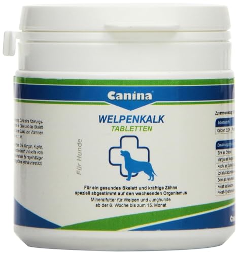 Canina Welpenkalk Tabletten, 1er Pack (1 x 0.15 kg) von Canina