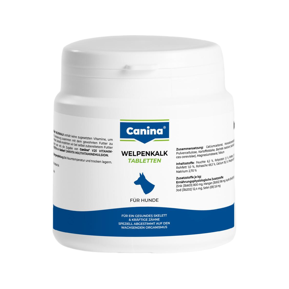 Canina Welpenkalk Tabletten - 350 g von Canina