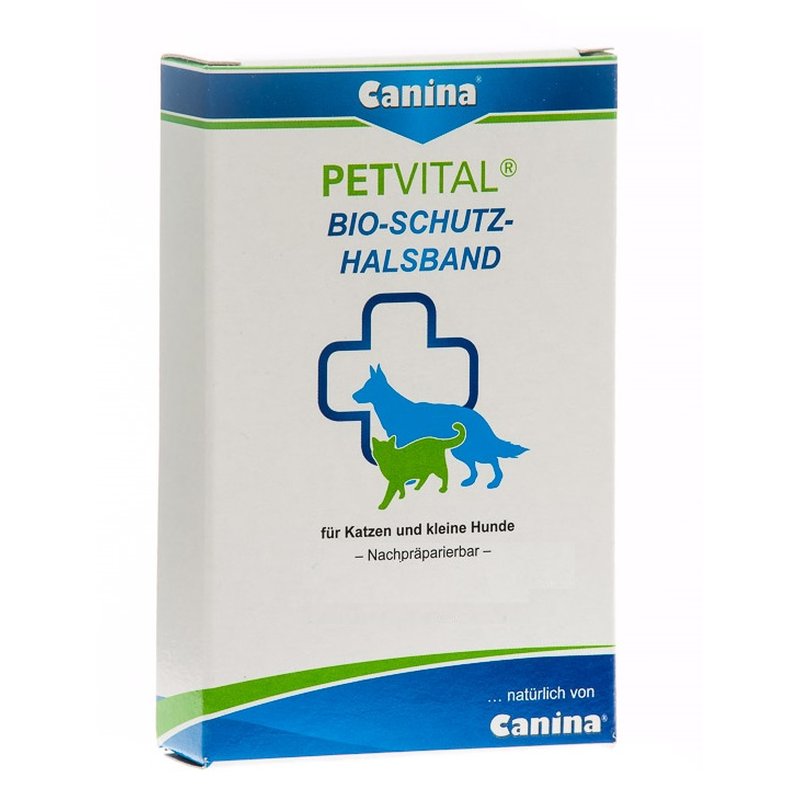 PETVITAL Bio-Schutzhalsband 35cm, für Katzen und kleine Hunde PETVITAL Bio-Schutzhalsband 35cm, für Katzen und kleine Hunde von Canina