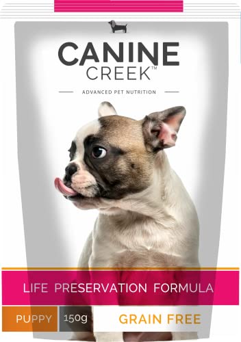 Canine Creek Real Chicken Gravy for Puppy Wet Dog Food, 150gm (Pack of 15), 2.25kg for All Breed Sizes for Dogs Preservative-Free von Canine Creek