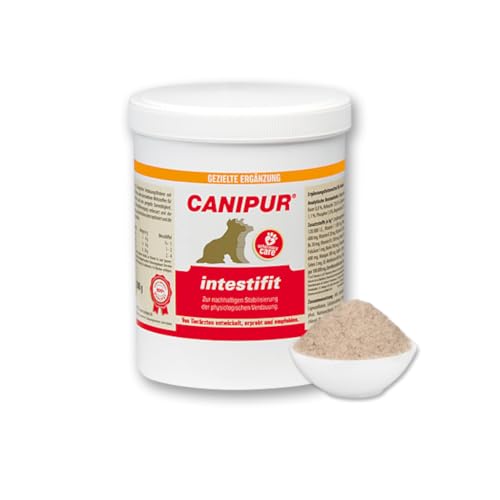 Canipur - Intestifit | 500 g | Ergänzungsfuttermittel für Hunde | Kann die Verdauung unterstützen | Zur Förderung der Nährstoffaufnahme und Immunabwehr | Pulverform Canipur - Intestifit | 500 g | Ergänzungsfuttermittel für Hunde | Kann die Verdauung unterstützen | Zur Förderung der Nährstoffaufnahme und Immunabwehr | Pulverform von Canipur