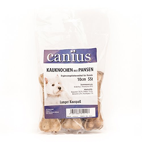 Canius Snacks Can. Kauknoch m. Pansen 10cm 5St von Canius