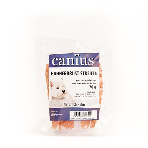 Canius Snacks Cani. Hühnerbrust Streifen 70g von Canius