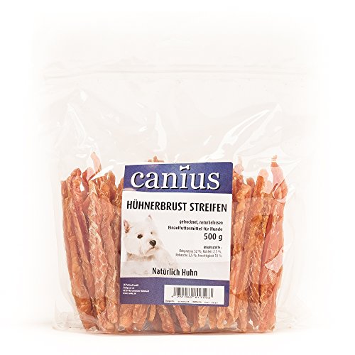 Canius Snacks Cani. Hühnerbrust Streifen500g von Canius