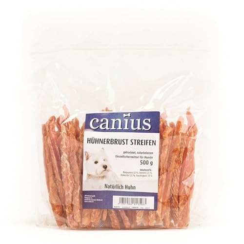 Canius Snacks Cani. Hühnerbrust Streifen500g von Canius