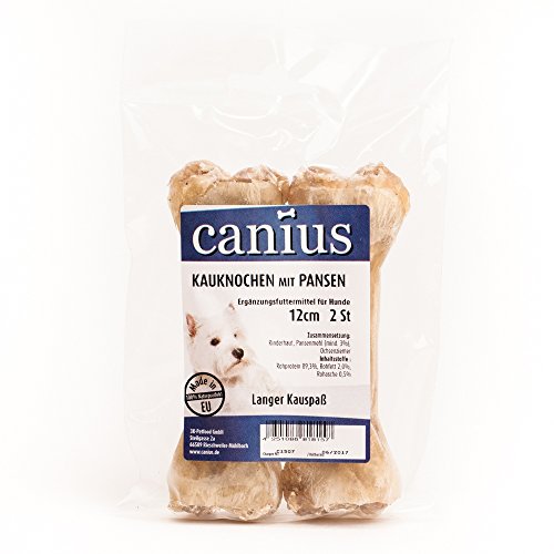 Canius Snacks Can. Kaukn. gefü. Pansen 12cm 2er Canius Snacks Can. Kaukn. gefü. Pansen 12cm 2er von Canius Snacks