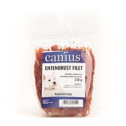 Canius Snacks Cani. Entenbrust Filet 250g von Canius