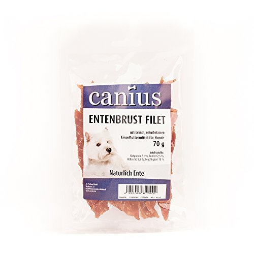 Canius Snacks Cani. Entenbrust Filet 70g von Canius