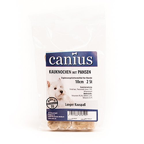 Canius Snacks Can. Kaukn. gefü. Pansen 10cm 2er von Canius