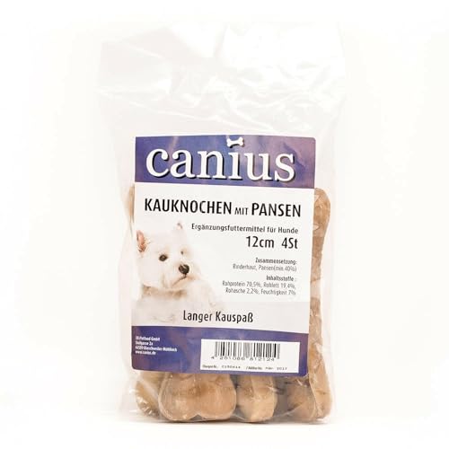 Canius Snacks Can. Kauknoch m. Pansen 12cm 4St Canius Snacks Can. Kauknoch m. Pansen 12cm 4St von Canius