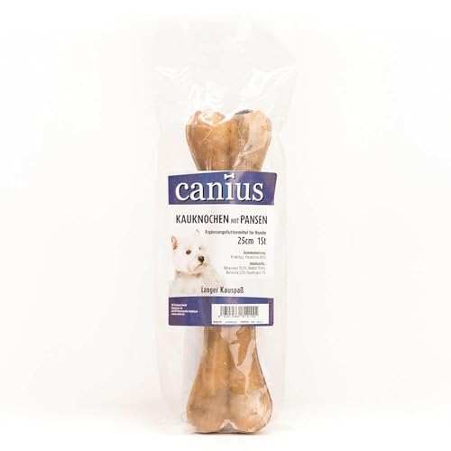Canius Snacks Can. Kauknoch m. Pansen 25cm 1St Canius Snacks Can. Kauknoch m. Pansen 25cm 1St von Canius
