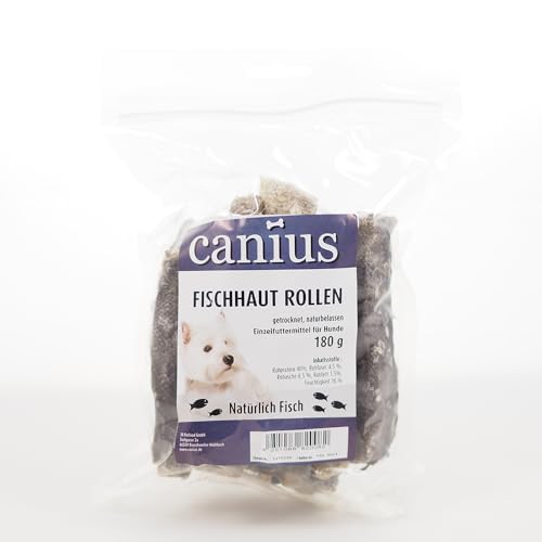 Canius Snacks Canius Fischhaut Rollen 180 g von Canius