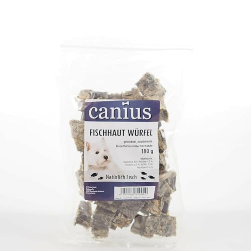 Canius Snacks Canius Fischhaut Würfel 180 g von Canius