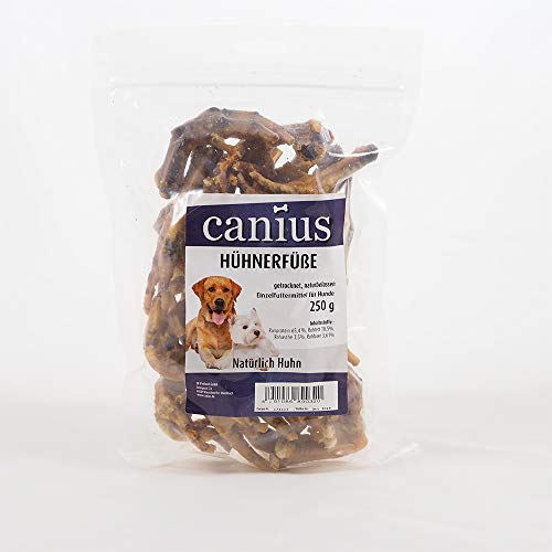 Canius Snacks Canius HühnerfüÃŸe 250g von Canius