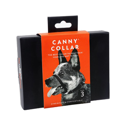 Canny Collar - Schwarz - Nummer 3 - 33 - 38 cm von Canny