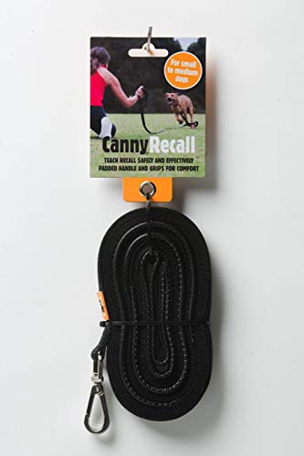 Canny Recall Hundeleine - Die verlängerte Hundeleine für EIN effektives Rückruf-Hundetraining, hochwertige längere Hundeleine - Kleine bis Mittelgroße Hunde von Canny
