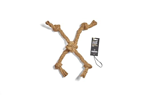 Canophera Coco-Spider Hundespielzeug aus Kokosseil | 100% natürliches Kauspielzeug aus Kokosfasern | fördert Zahngesundheit des Hundes | natürlich, vegan und frei von Zusatzstoffen (L) von Canophera