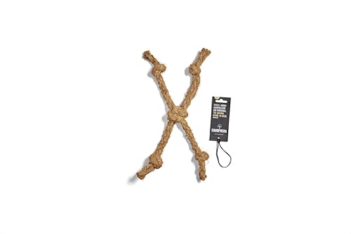 Canophera Coco-Spider Hundespielzeug aus Kokosseil | 100% natürliches Kauspielzeug aus Kokosfasern | fördert Zahngesundheit des Hundes | natürlich, vegan und frei von Zusatzstoffen (M) von Canophera
