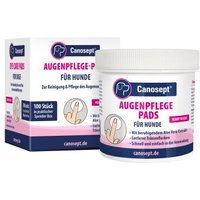 Canosept Augenpflege Pads für Hunde 100 Stück von Canosept