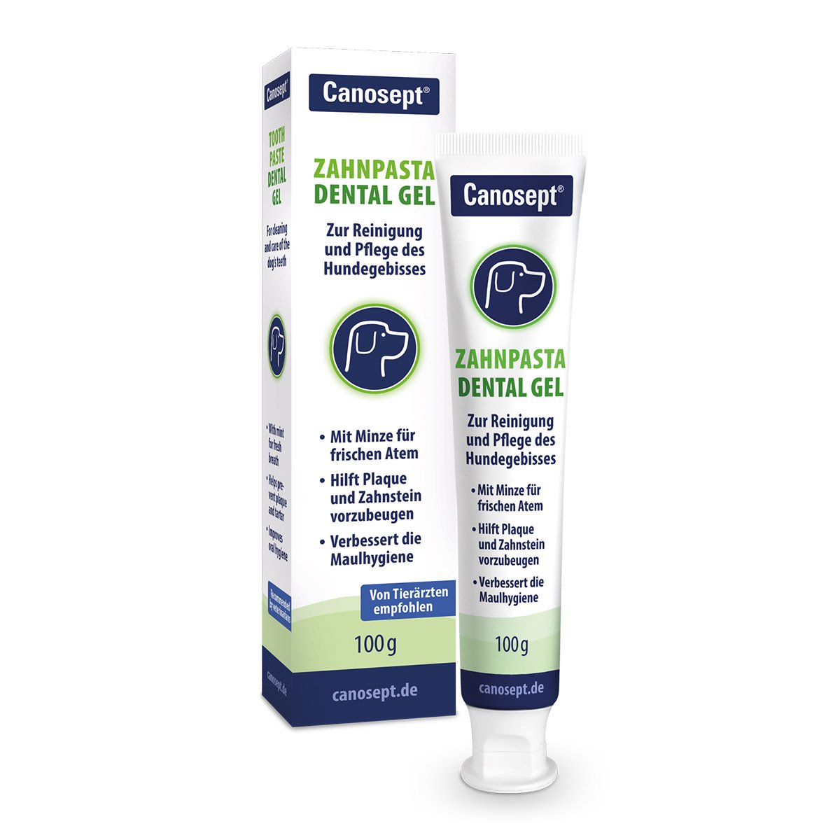 Canosept Zahnpflege Dental Gel für Hunde 100g Canosept Zahnpflege Dental Gel für Hunde 100g von Canosept