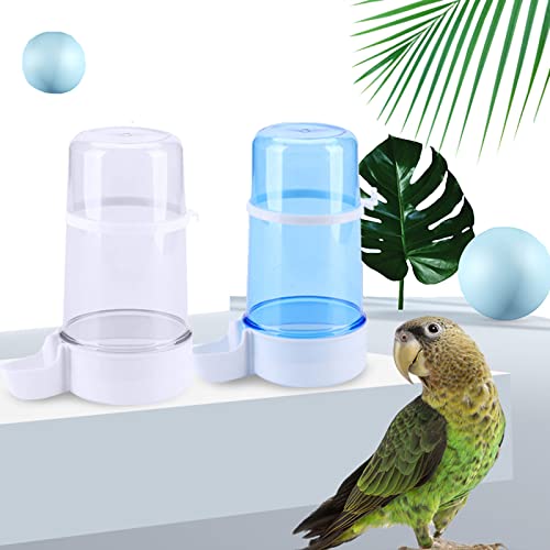 Canzoon Automatischer Wasserspender Vögel 2Pcs Vogel Wasserspender Für Käfig wellensittich futterspender vogelkäfig zubehör Für wellensittich kanarienvogel von Canzoon