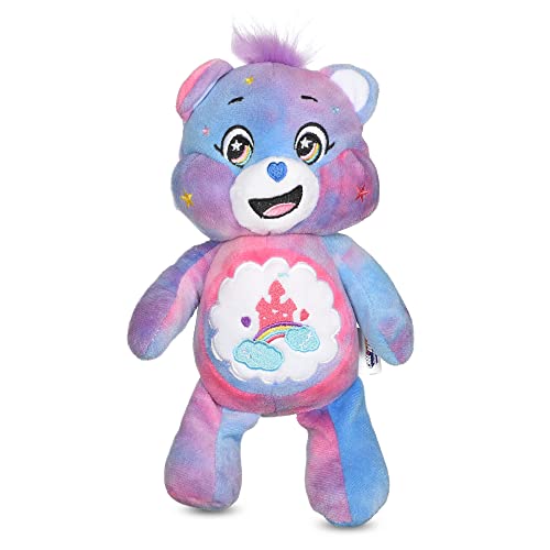 Care Bear for Pets Haustier-Plüsch-Quietschspielzeug, 22,9 cm, mit Quietscher im Inneren, Care-a-Lot Bär für Hunde, quietschendes Plüsch-Spielzeug, Sammlerstück (FF19807) von Care Bear for Pets