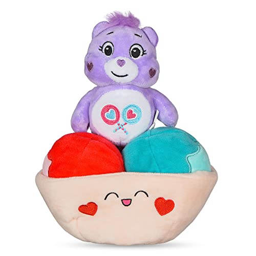 Care Bears Haustier-Plüsch-Quietschspielzeug, Bär mit Eisbecher, 20,3 cm mit Quietscher im Inneren, Share Bear für Hunde, quietschendes Plüsch-Spielzeug | Sammlerstück Pflegebären Hundespielzeug Care Bears Haustier-Plüsch-Quietschspielzeug, Bär mit Eisbecher, 20,3 cm mit Quietscher im Inneren, Share Bear für Hunde, quietschendes Plüsch-Spielzeug | Sammlerstück Pflegebären Hundespielzeug von Care Bear for Pets