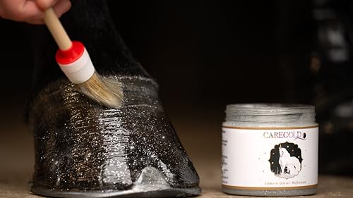 Caregold Glitzerhufbalsam für Pferde von Caregold