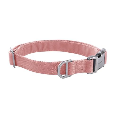 Carhartt Field Hundehalsband, voll verstellbar, strapazierfähiges 600-Denier-Gewebe mit reflektierendem Schriftzug für Sichtbarkeit, Rosentönung, Größe L Carhartt Field Hundehalsband, voll verstellbar, strapazierfähiges 600-Denier-Gewebe mit reflektierendem Schriftzug für Sichtbarkeit, Rosentönung, Größe L von Carhartt