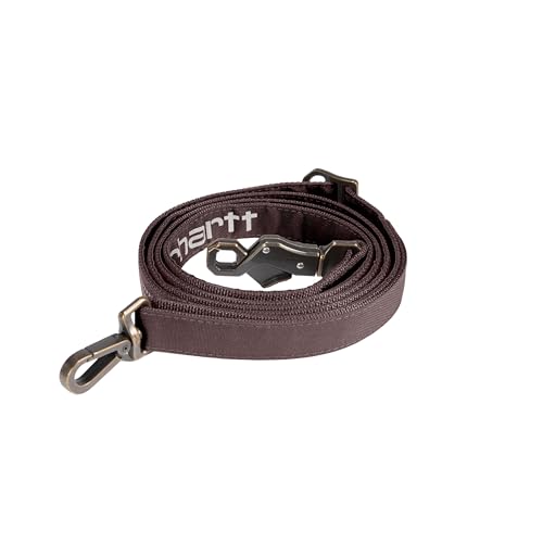 Carhartt Field Hundeleine, strapazierfähiges 600-Denier-Gewebe mit verstellbaren D-Ring-Metallbeschlägen, tiefes Weinrot, groß Carhartt Field Hundeleine, strapazierfähiges 600-Denier-Gewebe mit verstellbaren D-Ring-Metallbeschlägen, tiefes Weinrot, groß von Carhartt