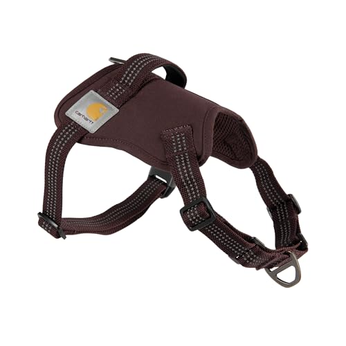 Carhartt Nylon Duck Hundegeschirr, kein Ziehen, voll verstellbares Hundegeschirr mit schnell kontrollierbarem Griff und reflektierenden Akzenten, Deep Wine, Größe M Carhartt Nylon Duck Hundegeschirr, kein Ziehen, voll verstellbares Hundegeschirr mit schnell kontrollierbarem Griff und reflektierenden Akzenten, Deep Wine, Größe M von Carhartt