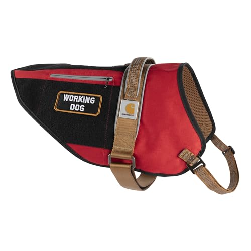 Carhartt Nylon-Ripstop-Hundegeschirr, langlebig und bequem, wasserabweisend, Größe L von Carhartt