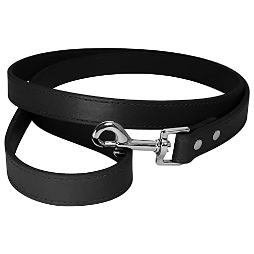 Caritierily Hundelaufleine Pu-Hundeseil-Trainings-gehendes Haustier-Hundeseil-Produkte Hundegehendes Seil-Leine für Katzen oder Hunde (Black, One Size) von Caritierily