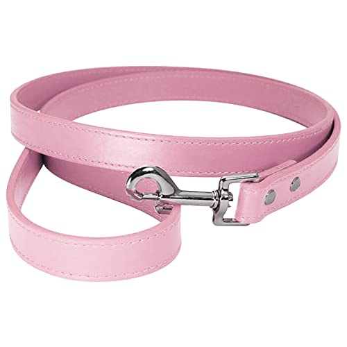 Hundelaufleine Pu-Hundeseil-Trainings-gehendes Haustier-Hundeseil-Produkte Hundegehendes Seil-Leine für Katzen oder Hunde (Pink, One Size) von Caritierily