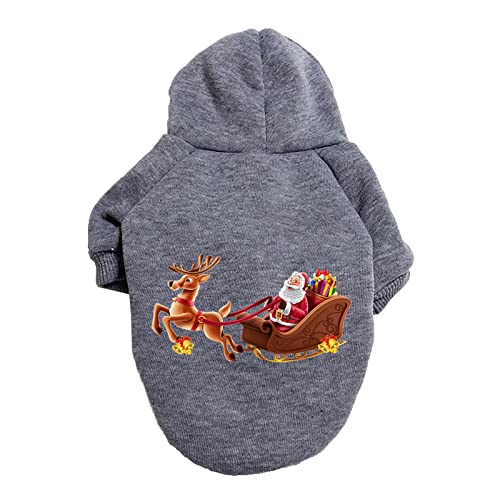Plaid Dog Dress Harness Weihnachten Weihnachten Deer Santa Hundepullover Hundekleidung Kostüm Haustierkostüm Haustierkostüm Hundemantel Aus Altem Pullover von Caritierily