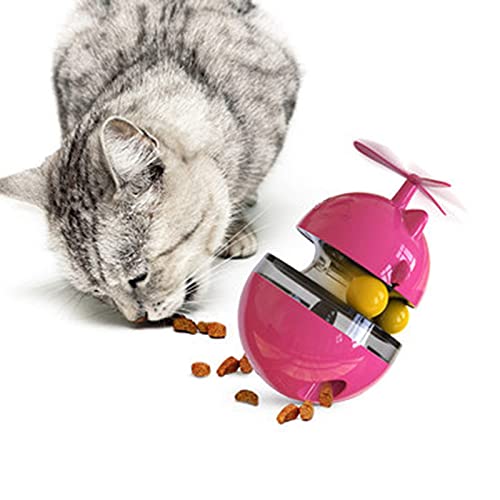 Trainingsspender Interaktiver Slow Food Katzenfutterspender Tumbler Katzenleckerli Spielzeug Spielzeug Heimtierbedarf Automatischer Katzenfutterspender von Caritierily