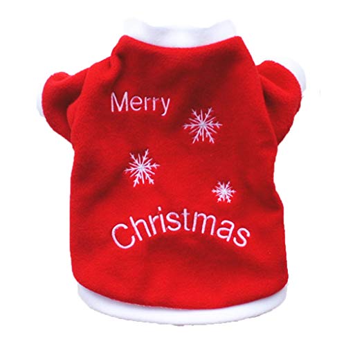Weihnachten Hund Kleidung für kleine Hunde Kleidung Langer Hund Haustier Haustier Hund Drucken Weihnachten Ärmel Top Winter Haustierkleidung Wärmster Hundemantel Weihnachten Hund Kleidung für kleine Hunde Kleidung Langer Hund Haustier Haustier Hund Drucken Weihnachten Ärmel Top Winter Haustierkleidung Wärmster Hundemantel von Caritierily