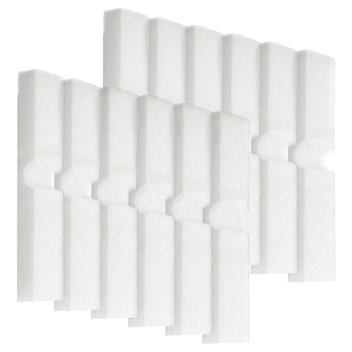 Carkio 12 Pack Aquarium Foam Filter Pads Replacement Compatible with Fx4, Fx5, Fx6 Cartridge Filters von Carkio