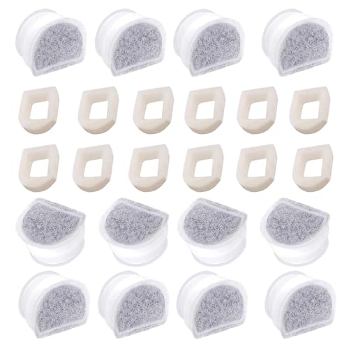 Carkio Pet Fountain Filter Replacement, 12 Carbon Filters + 12 Foam Pre-Filter Replacement Compatible with PetSafe Drinkwell Pet Water Fountain, fit for Multiple Pet Water Dispensers Water Bowl Carkio Pet Fountain Filter Replacement, 12 Carbon Filters + 12 Foam Pre-Filter Replacement Compatible with PetSafe Drinkwell Pet Water Fountain, fit for Multiple Pet Water Dispensers Water Bowl von Carkio