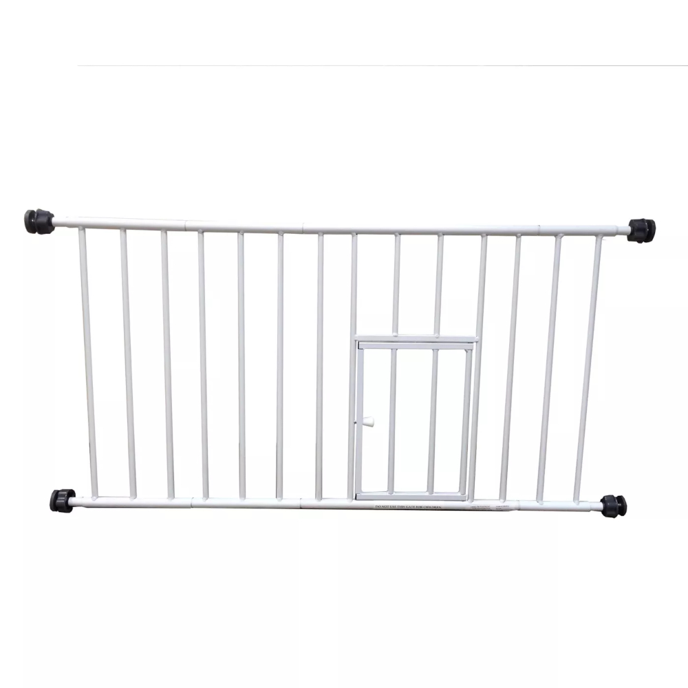 Carlson Mini-Absperrgitter mit Kleintiertür - B 45,7 - 78,74 cm x H 45,7 cm Carlson Mini-Absperrgitter mit Kleintiertür - B 45,7 - 78,74 cm x H 45,7 cm von Carlson Pet Products