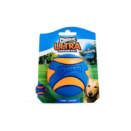 Chuckit! CH52069 Ultra Squeaker Ball Large 1-er Pack von Chuckit!