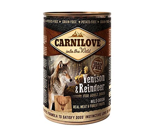 Carnilove Boxen ohne Getreide Wild und Rentier Hunde 6 x 400 g von Carnilove Adult